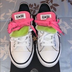 Converse Double Tong Oxford Sneaker BN Sz 3 YTH